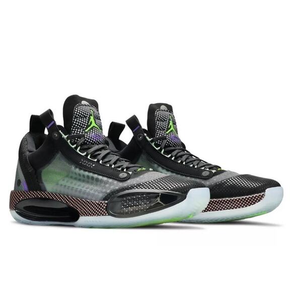 Nike Air Jordan XXXIV‎ low back vapor green shoes